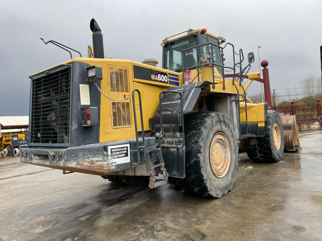 Ładowarka kołowa KOMATSU WA600-6