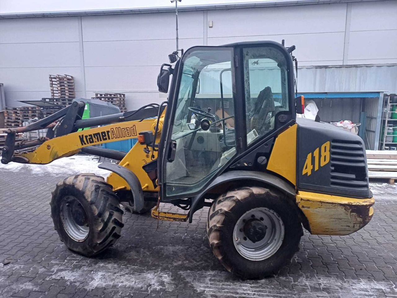 Ładowarka kołowa KRAMER 418 4WD WHEEL LOADER