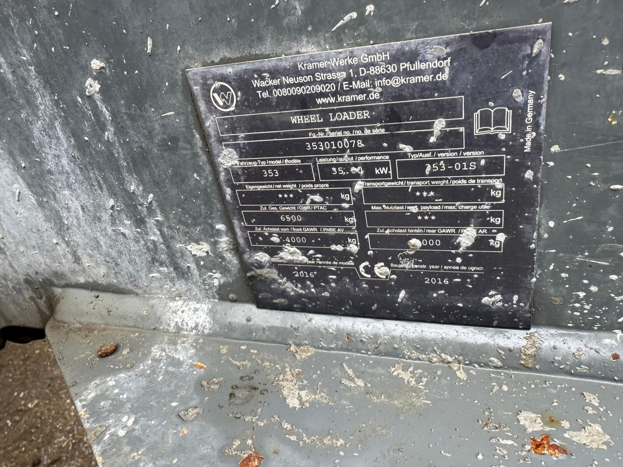 Ładowarka kołowa KRAMER 5085