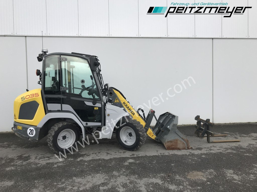 Ładowarka kołowa KRAMER RADLADER 5035 / 358 Schaufel+Palettengabel