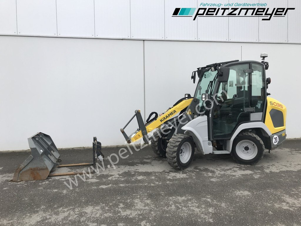Ładowarka kołowa KRAMER RADLADER 5035 / 358 Schaufel+Palettengabel