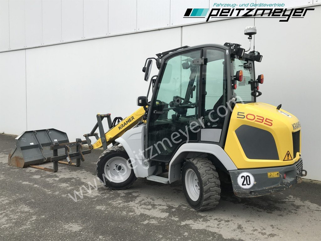 Ładowarka kołowa KRAMER RADLADER 5035 / 358 Schaufel+Palettengabel