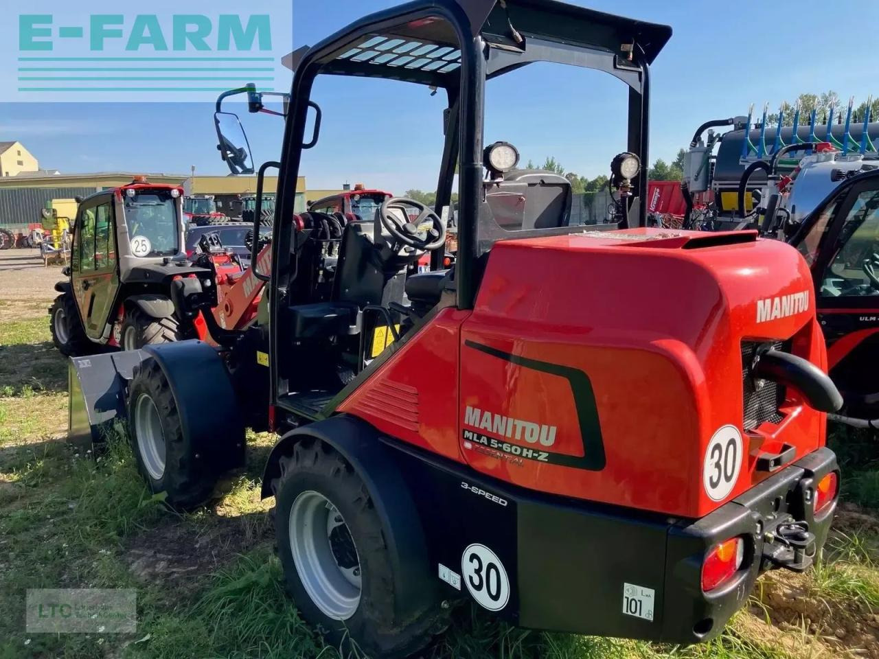 Ładowarka kołowa Manitou mla5-60 knicklader