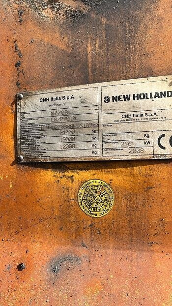 Ładowarka kołowa New Holland w70b