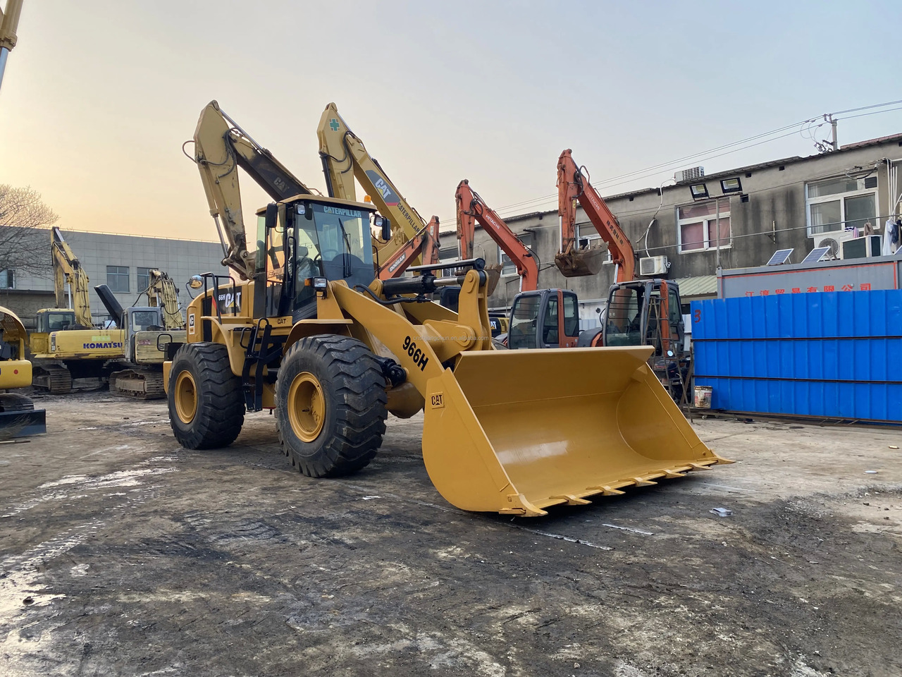 Ładowarka kołowa Secondhand Japanese Cat966H Used Wheel Loaders Cheap Price Wheel Loader 966H second-hand construction machinery