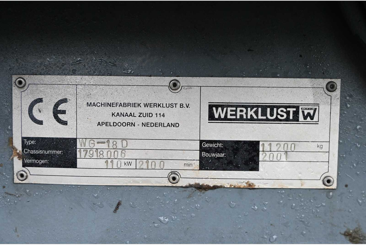 Ładowarka kołowa WERKLUST - 2001 - WG18D - SHOVEL