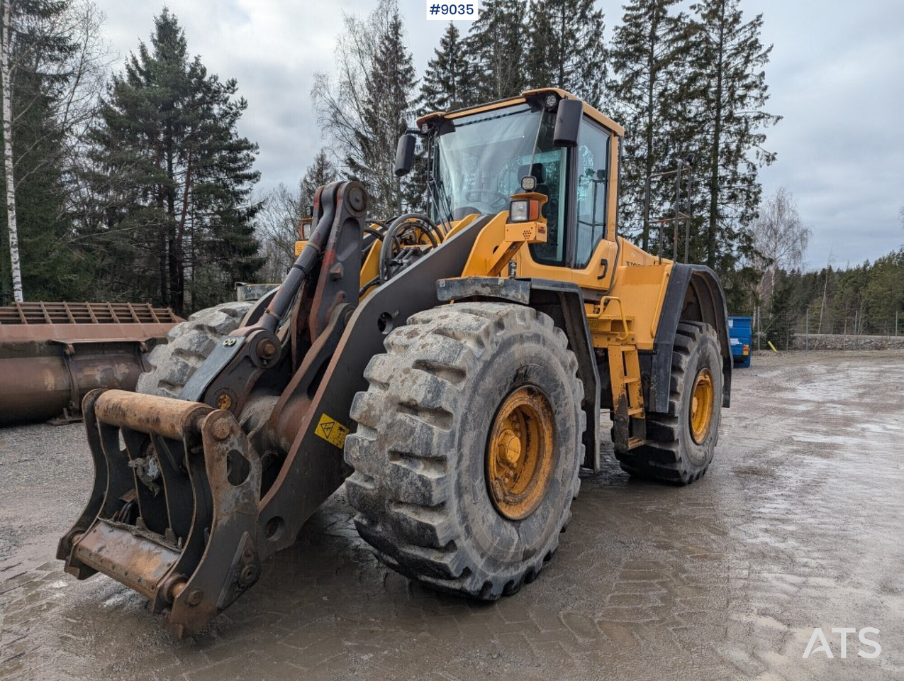 Ładowarka kołowa Wheel Loader Volvo L180 F (SEE VIDEO)