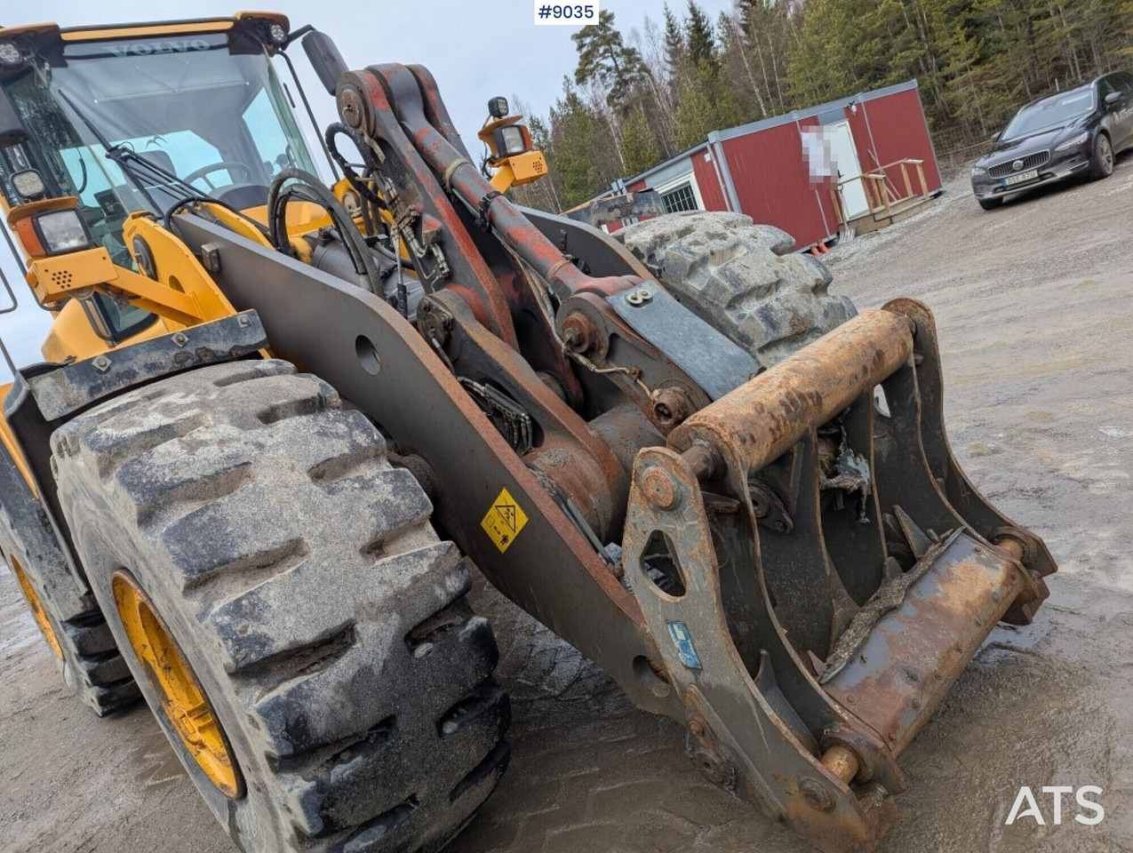 Ładowarka kołowa Wheel Loader Volvo L180 F (SEE VIDEO)