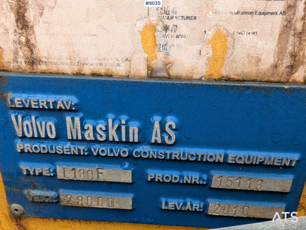 Ładowarka kołowa Wheel Loader Volvo L180 F (SEE VIDEO)