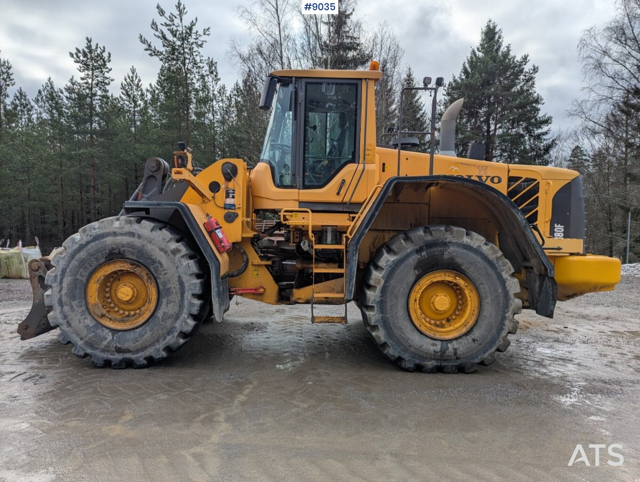Ładowarka kołowa Wheel Loader Volvo L180 F (SEE VIDEO)