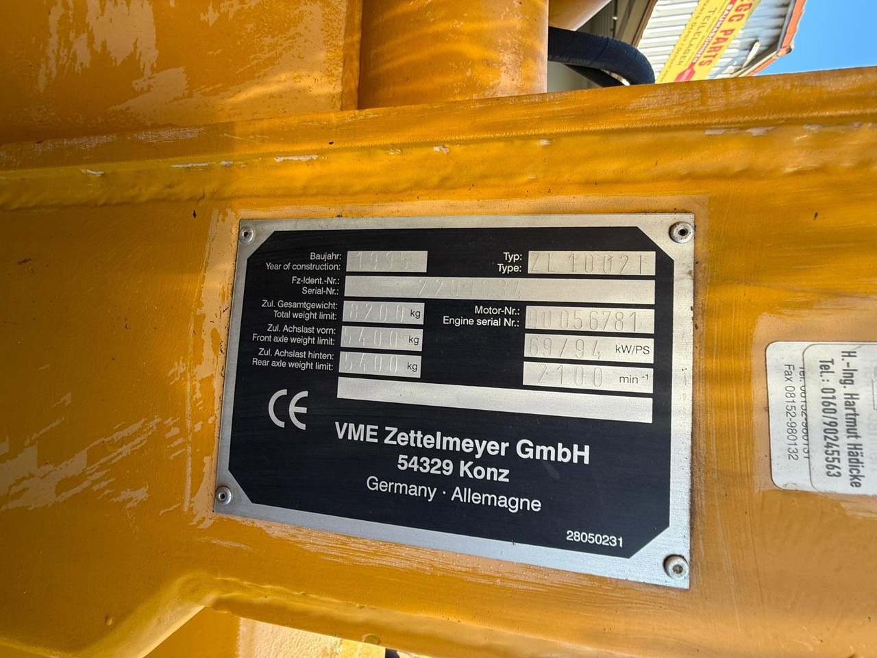 Ładowarka kołowa Zettelmeyer ZL 1002