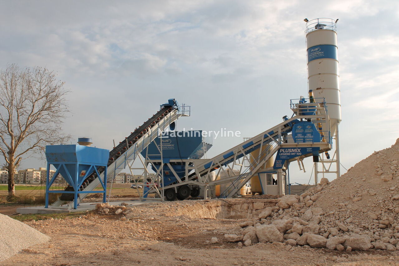 Nowy Betoniarnia Plusmix 100 m³/hour Mobile Concrete Batching Plant - BETONYY ZAVOD - CEN: zdjęcie 12