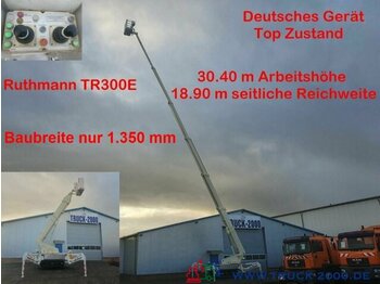 Ruthmann Raupen Arbeitsbühne 30.40 m / seitlich 18.90 m - Podnośnik koszowy w samochody ciężarowe