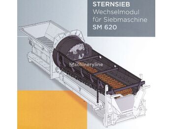  Sternsieb Wechselmodul für Doppstadt SM620 TYP 3 / 0-20mm - Przesiewacz