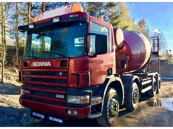 Scania P124CB 8x4HZ 360, full steel - Betonomieszarka: zdjęcie 1