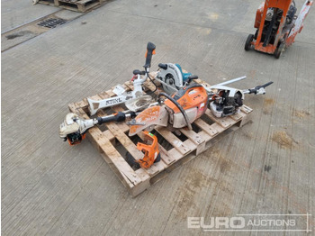  Stihl Cutting Saw, 110 Volt Makita Table Saw, Petrol Hedge Trimmer (2 of) (All Spares) - Sprzęt budowlany