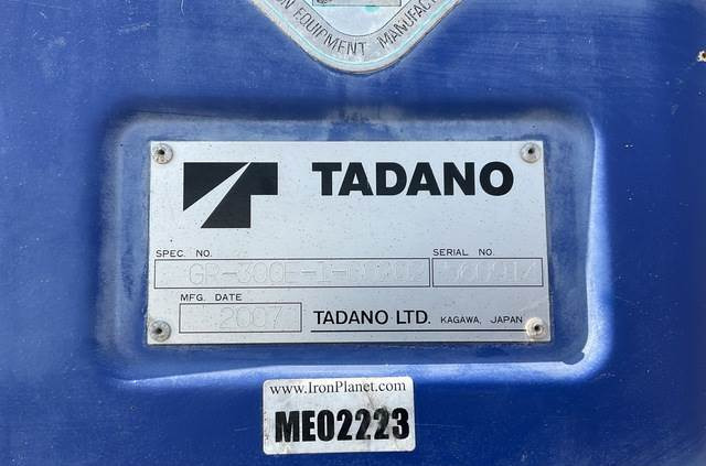 Żuraw terenowy Tadano GR300EX: zdjęcie 6