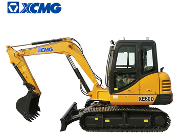 Nowy Minikoparka XCMG official XE60D 6 tonnes small excavator with hydraulkic thumb: zdjęcie 1