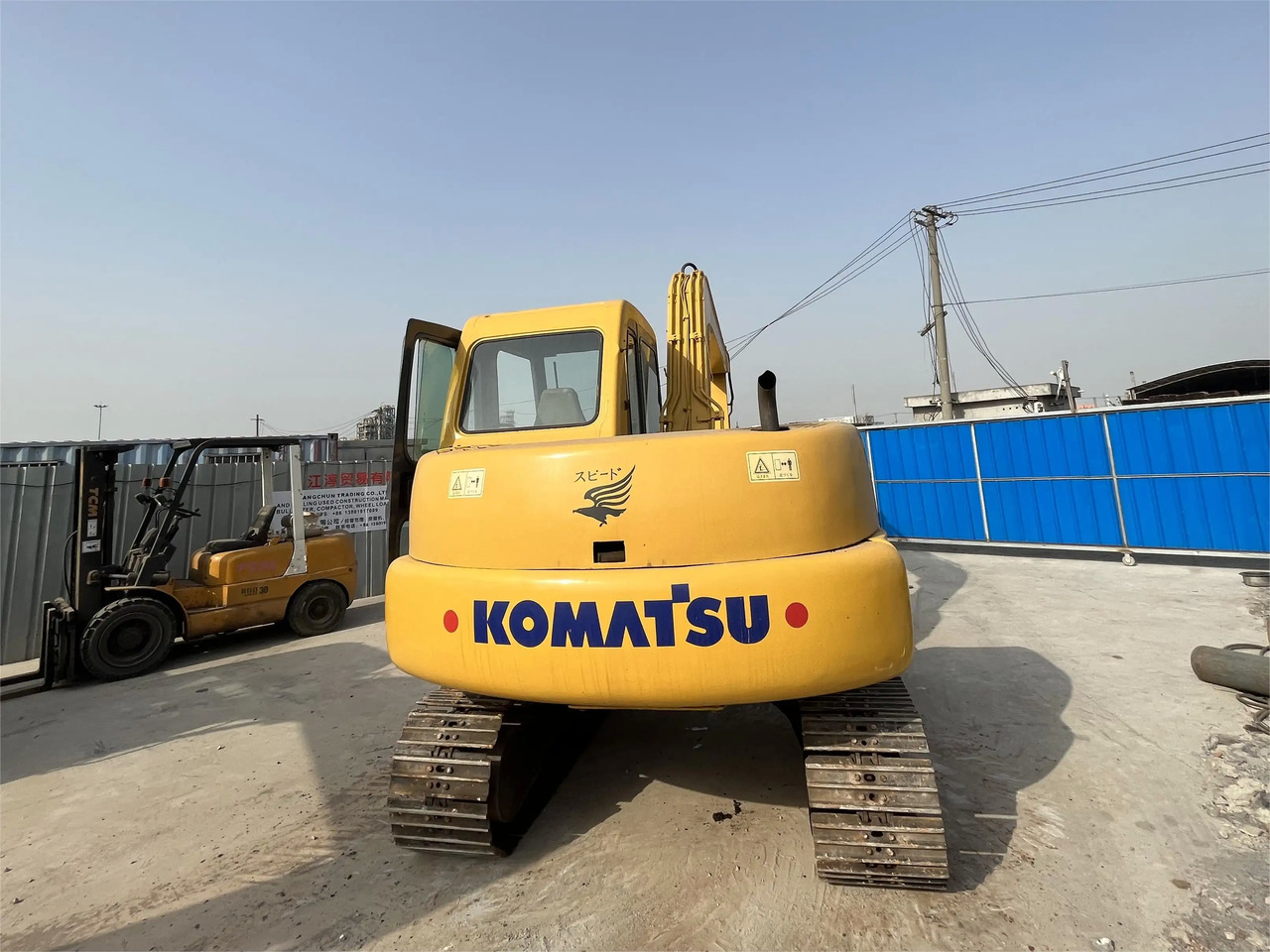 Koparka gąsienicowa komatsu used pc60-7 excavator/used 6ton excavator /Komatsu japan pc60-7 mini used excavator for sale Komatsu  excavator: zdjęcie 2