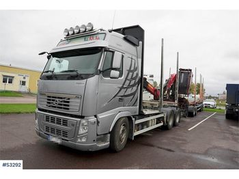 Przyczepa leśna VOLVO FH16 Timber Truck with Crane and Trailer: zdjęcie 1