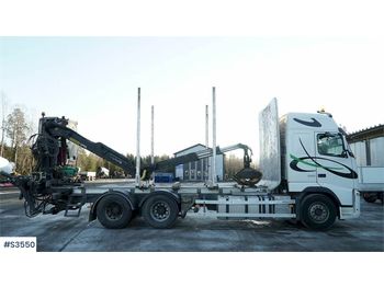 Przyczepa leśna VOLVO FH16 Timber Truck with crane and trailer: zdjęcie 1