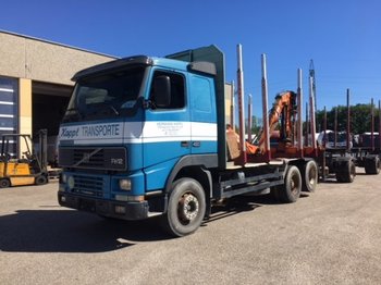 Przyczepa leśna, Samochód ciężarowy dla transportowania drewna Volvo FH 12.460 6x2/Holztransporter mit Penz 9200H: zdjęcie 1