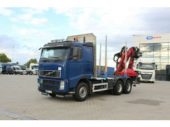 Przyczepa leśna, Samochod ciężarowy z HDS Volvo FH 480, 6x4, PENZ CRANE (2011) + Reidler: zdjęcie 1