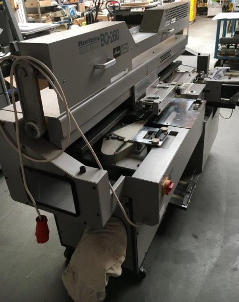 Maszyna drukarska Horizon BQ-260 Einzangen-Heissleimbinder: zdjęcie 7