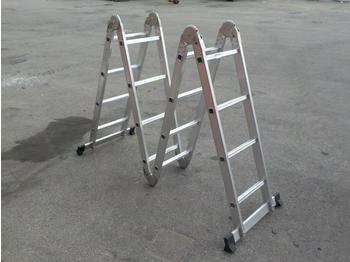 Wyposażenie garażu/ Warsztatów Unused Alloy Ladder: zdjęcie 1