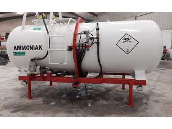 Maszyna do nawożenia, Zbiornik magazynowy Agrodan Ammoniak-tank med ISO-BUS: zdjęcie 1