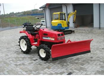 Mini traktor traktorek Mitsubishi MT16 pług odśnieżarka nie kubota iseki yanmar - ciągnik rolniczy