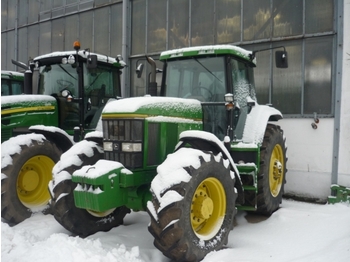 Utilaje agricole Germania: Tractor John Deere 7600 130 CP  - Ciągnik rolniczy