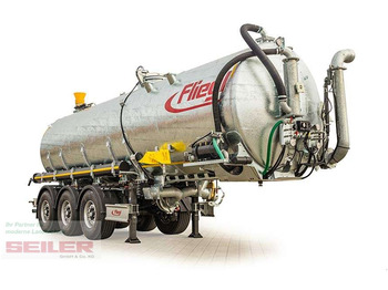 Fliegl STF 27.500 Truck-Line Dreiachs 27,5m³ - Przyczepa asenizacyjna: zdjęcie 1