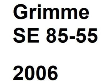 GRIMME SE85-55 - Kombajn