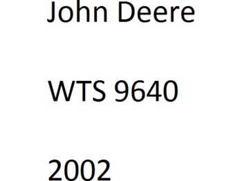 JOHN DEERE WTS 9640 - Kombajn zbożowy