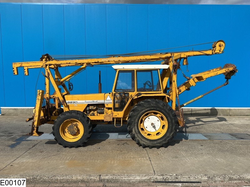 Ciągnik rolniczy Landini 8830 4x4, Tractor with cable crane, drill rig: zdjęcie 8