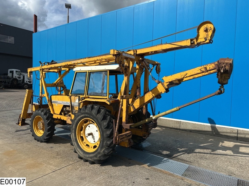 Ciągnik rolniczy Landini 8830 4x4, Tractor with cable crane, drill rig: zdjęcie 6