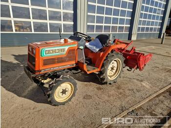  Hinomoto N179 4WD Compact Tractor, Rotovator - Mini traktor