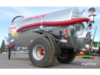 Nowy Przyczepa asenizacyjna POMOT Single-axial tanker truck/ Beczkowóz wóz asenizacyjny 5000 l: zdjęcie 1