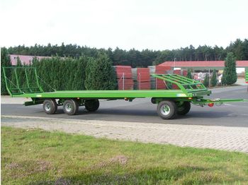 Przyczepa rolnicza Pronar Ballenwagen TO 26 M, 18 t., Druckluft, 3-achser: zdjęcie 1