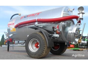 POMOT Single-axial tanker truck/ Beczkowóz wóz asenizacyjny 5000 l - przyczepa asenizacyjna