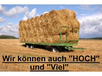 FRÜHBEZUG: Pronar 2-achs / 3-Achs Ballentransportwagen, 10-24 to Ballenwagen Bal  - Przyczepa rolnicza