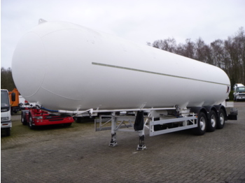 Naczepa cysterna dla transportowania gazu Acerbi Gas tank steel 55 m3: zdjęcie 1