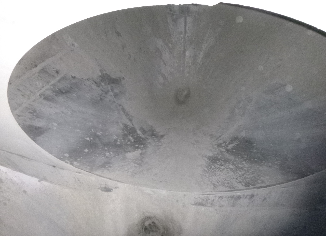 Naczepa silos dla transportowania mąki Ardor (Turbo's Hoet) Powder tank alu 39 m3 / 1 comp: zdjęcie 20