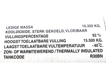 Burg , CO2, Carbon dioxide, gas, uglekislota - Naczepa: zdjęcie 5