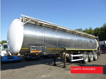 Naczepa cysterna dla transportowania chemikaliów Burg Chemical tank inox 37.5 m3 / 1 comp: zdjęcie 1