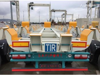 Nowy Naczepa kontenerowiec/ System wymienny dla transportowania pojemników CANGÜLLER TREYLER İn Port Container Carrier: zdjęcie 1