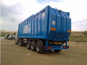 Nowy Naczepa z ruchomą podłogą dla transportowania śmieci CUHADAR 2021: zdjęcie 1