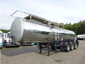 Naczepa cysterna dla transportowania żywności Clayton Food tank inox 23.5 m3 / 1 comp: zdjęcie 1