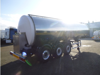 Naczepa cysterna dla transportowania żywności Clayton Food tank inox 30 m3 / 1 comp: zdjęcie 4